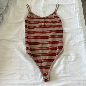 Striped Bodysuit